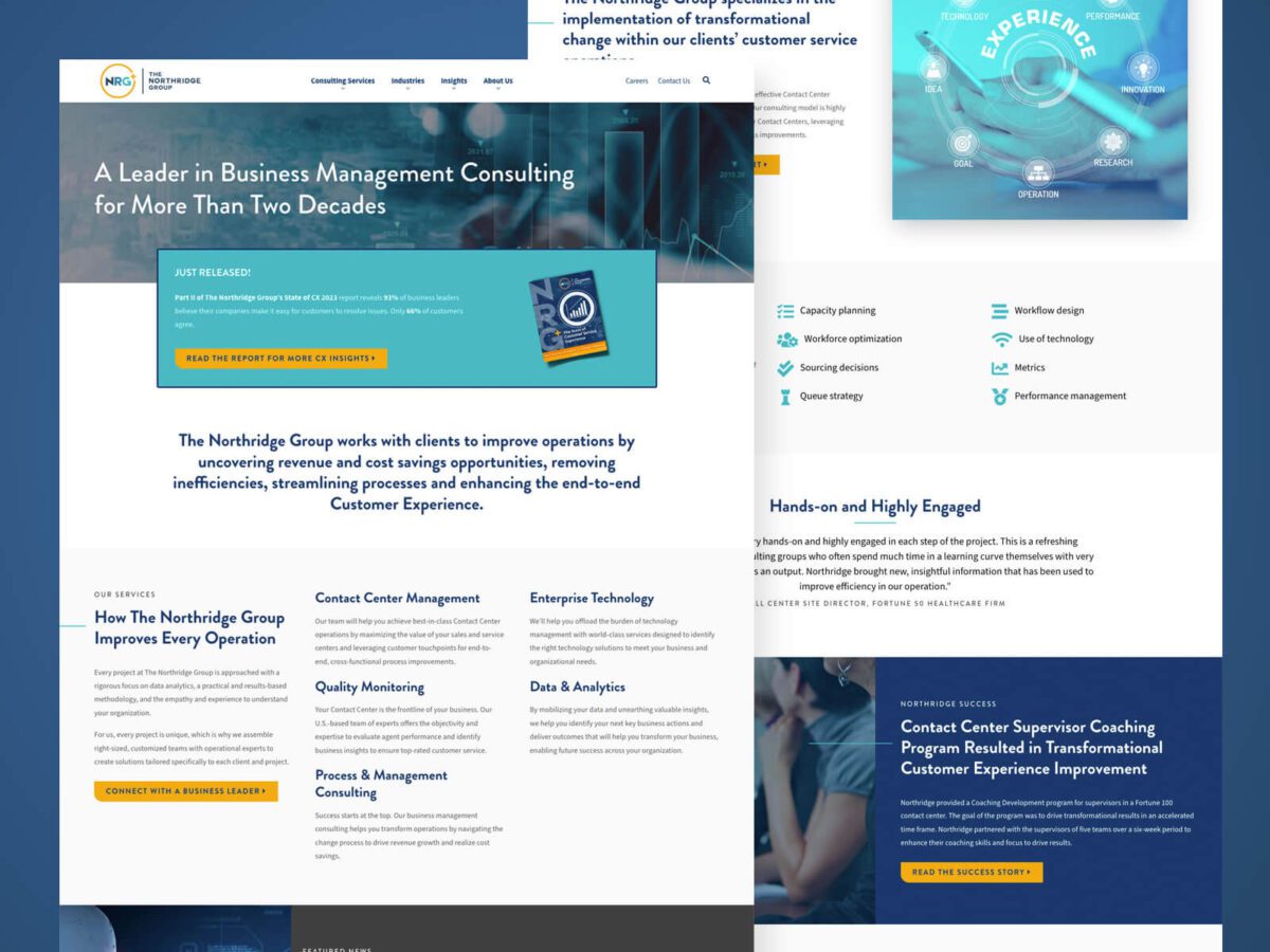 北桥集团网站2台桌面屏幕