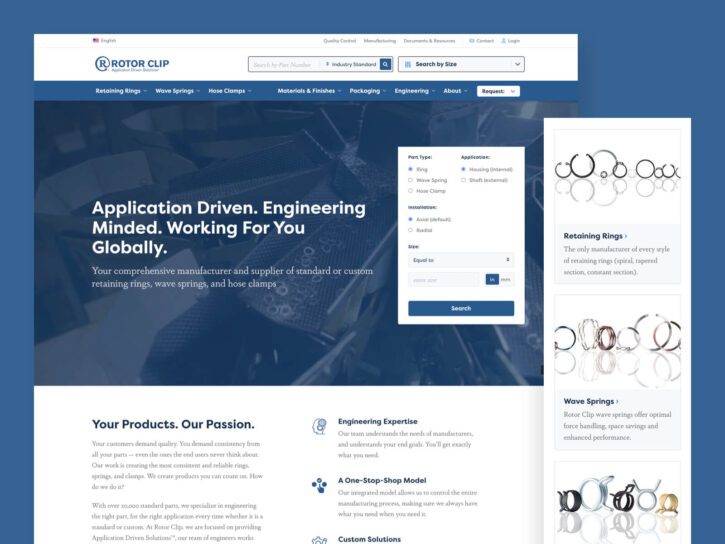 桌面移动视图旋转clip网站设计